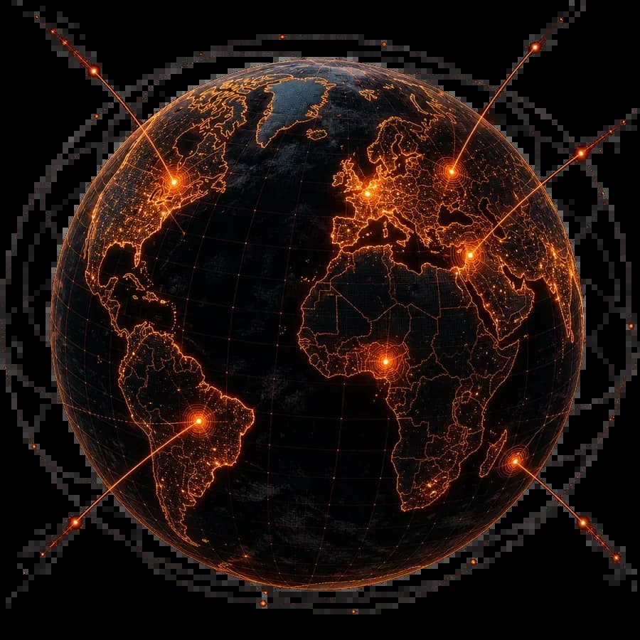 Digital Earth under continuous cyber probes and attack pressure